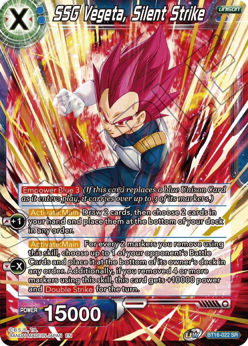 SSG Vegeta, Silent Strike BT16-022