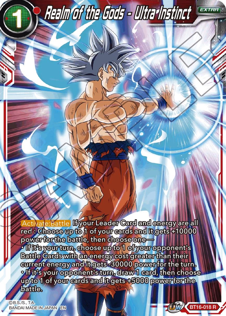Realm of the Gods - Ultra Instinct BT16-018
