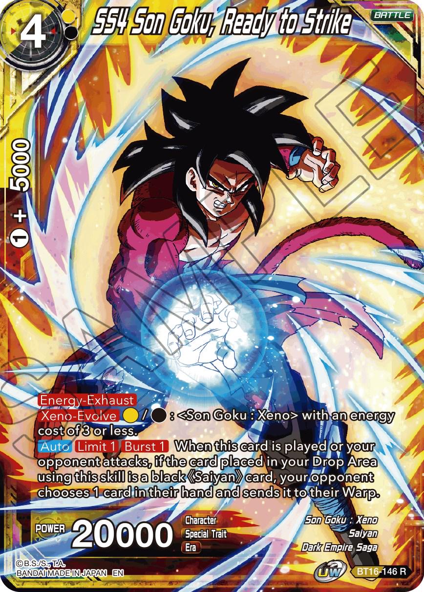 SS4 Son Goku, Ready to Strike BT16-146