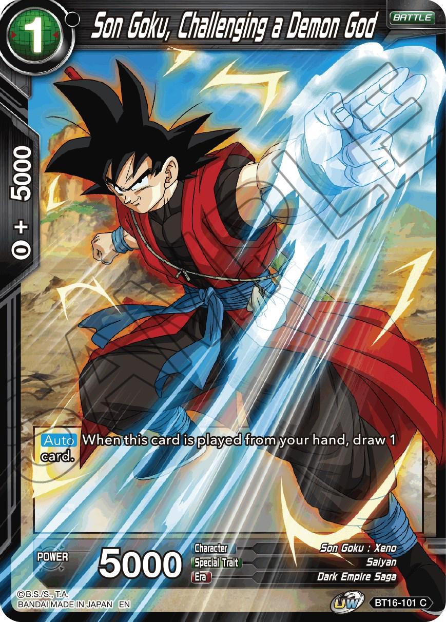 Son Goku, Challenging a Demon God BT16-101