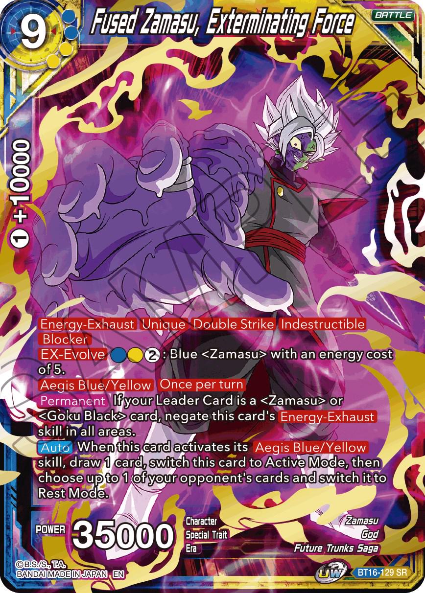 Fused Zamasu, Exterminating Force BT16-129