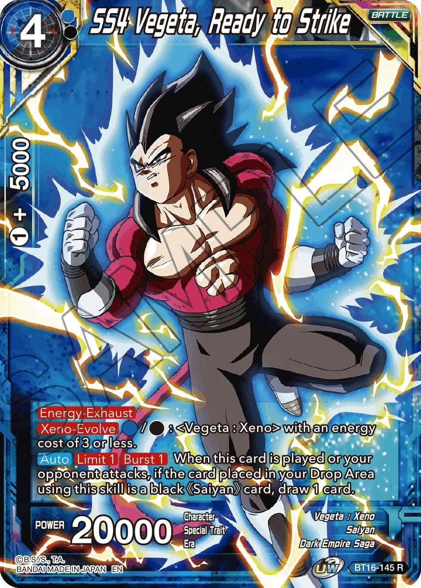 SS4 Vegeta, Ready to Strike BT16-145