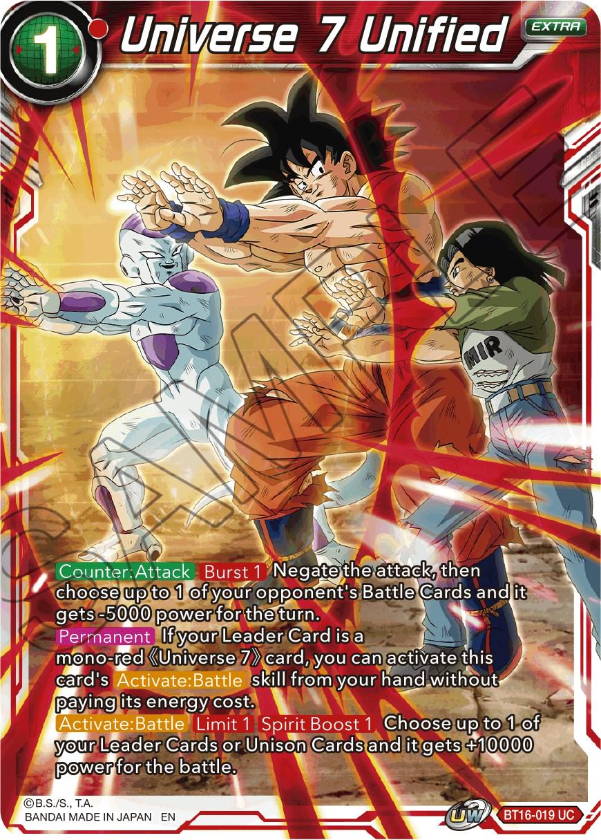 Universe 7 Unified BT16-019