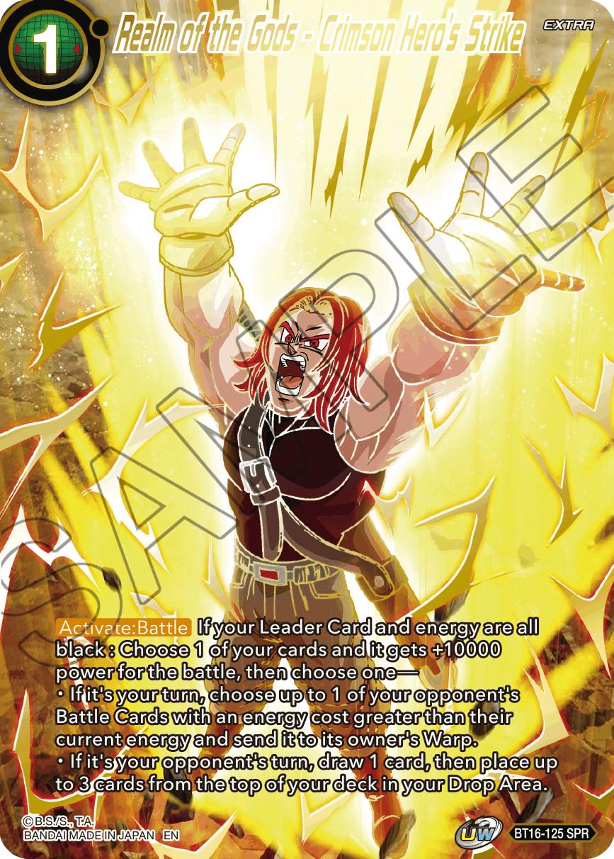 Realm of the Gods - Crimson Hero's Strike [SPR] BT16-125