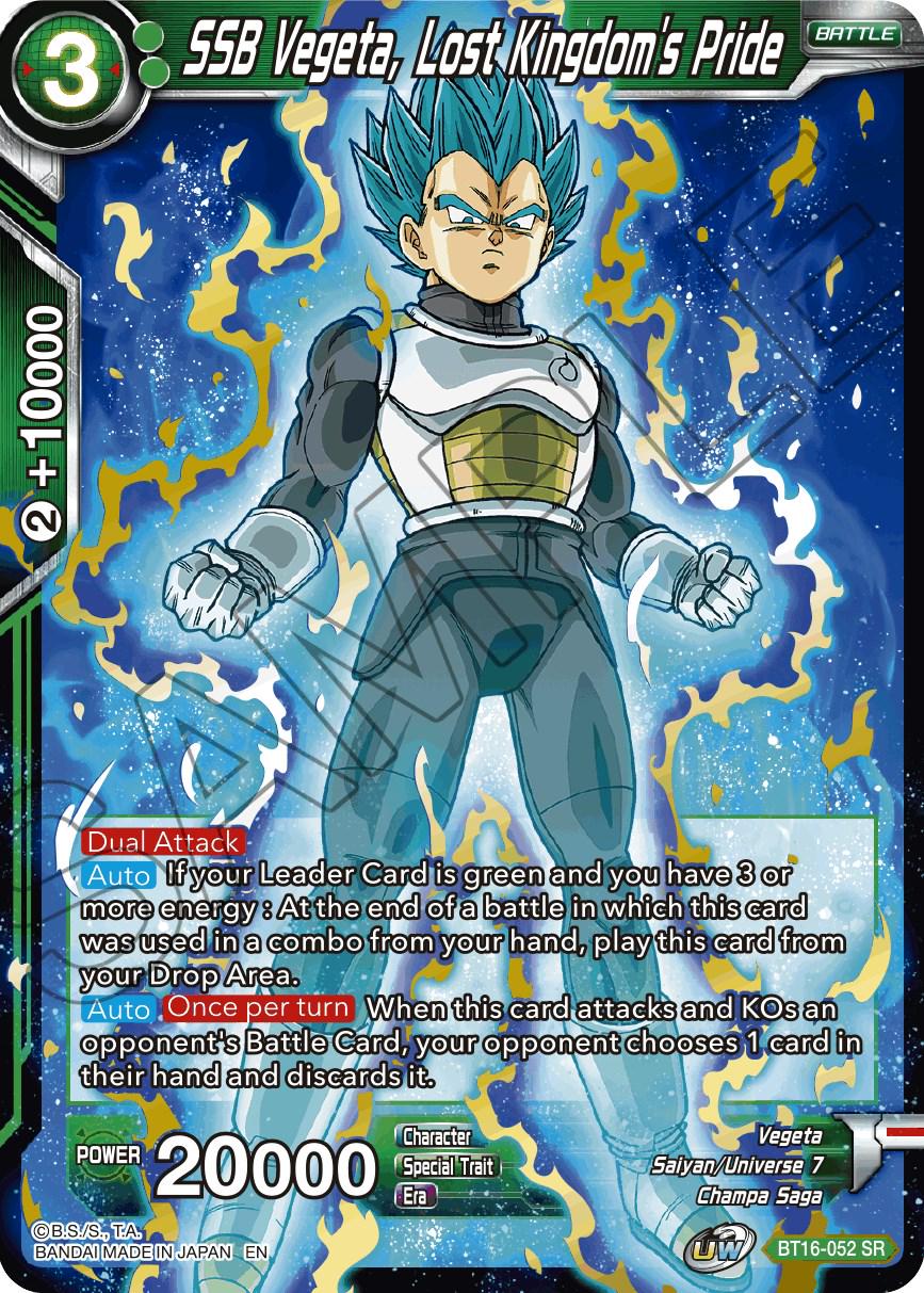 SSB Vegeta, Lost Kingdom's Pride BT16-052