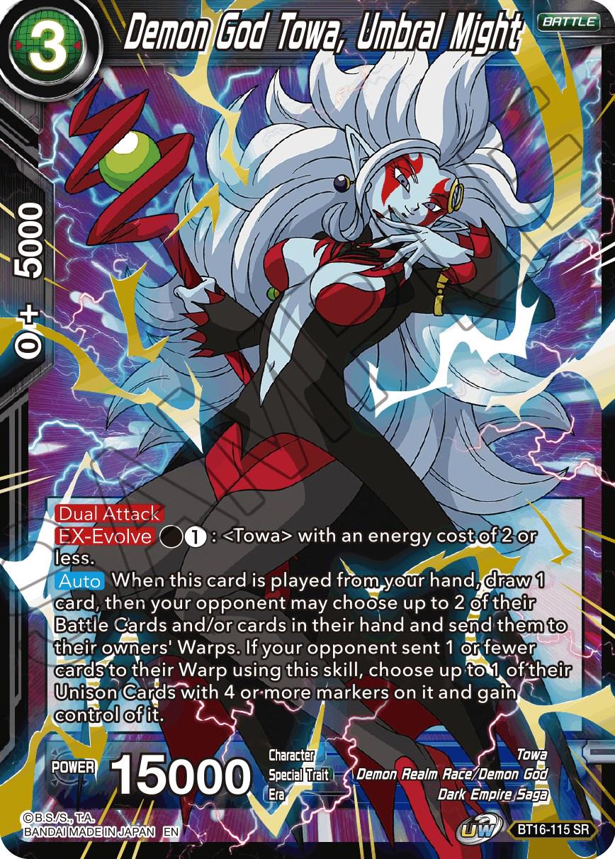 Demon God Towa, Umbral Might BT16-115