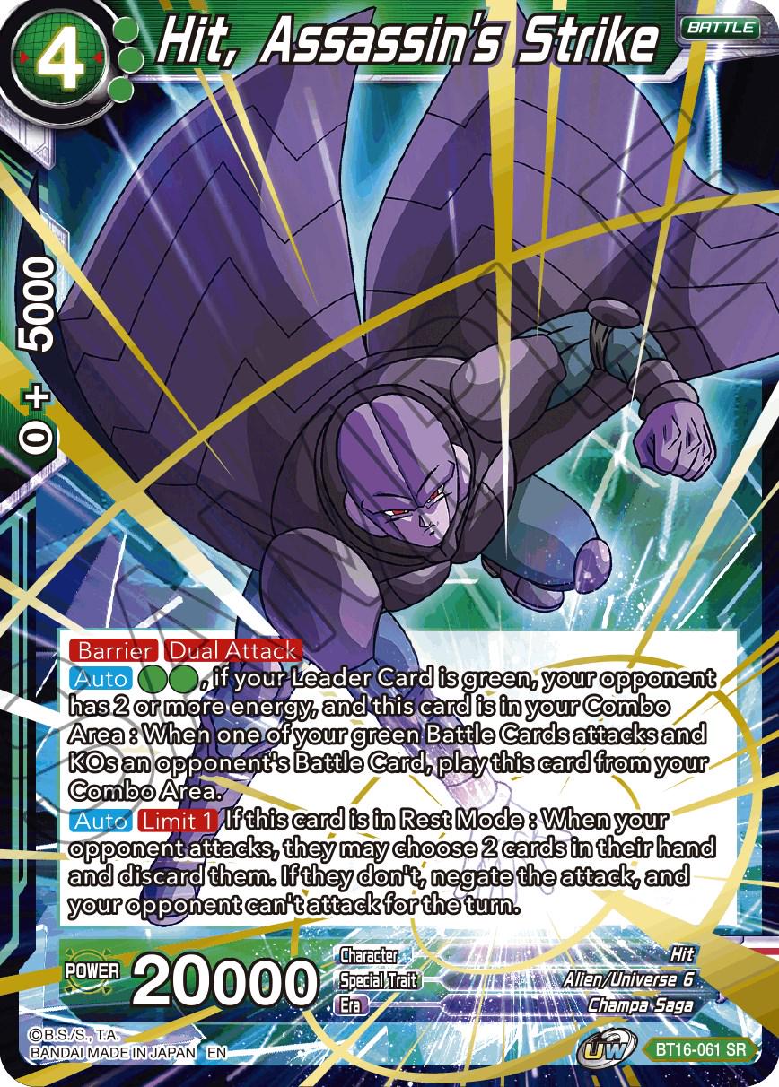 Hit, Assassin's Strike BT16-061