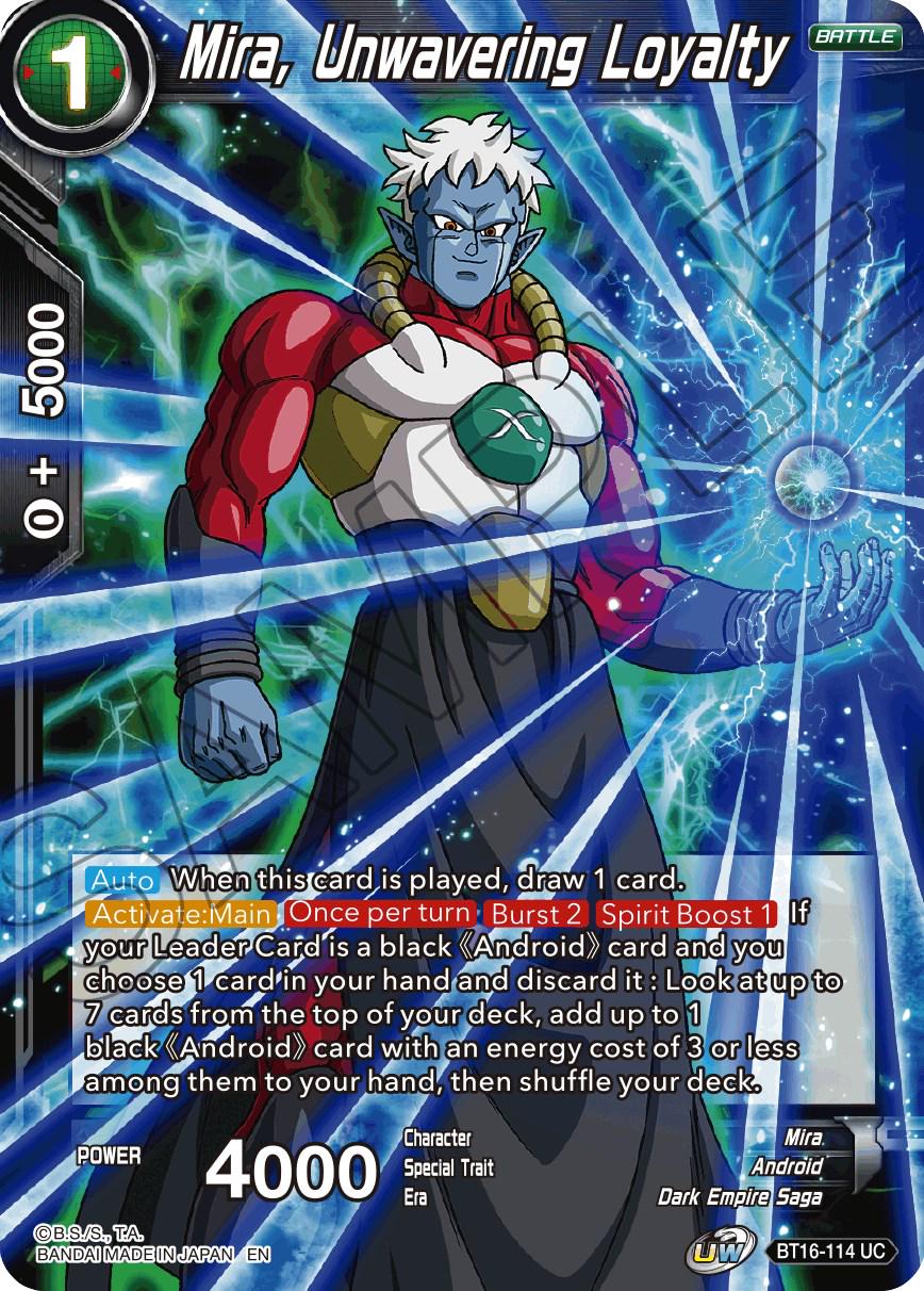 Mira, Unwavering Loyalty BT16-114