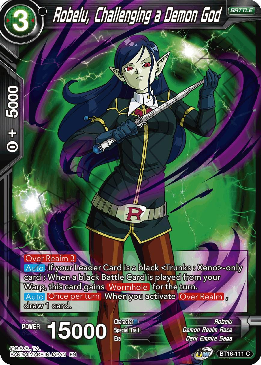 Robelu, Challenging a Demon God BT16-111