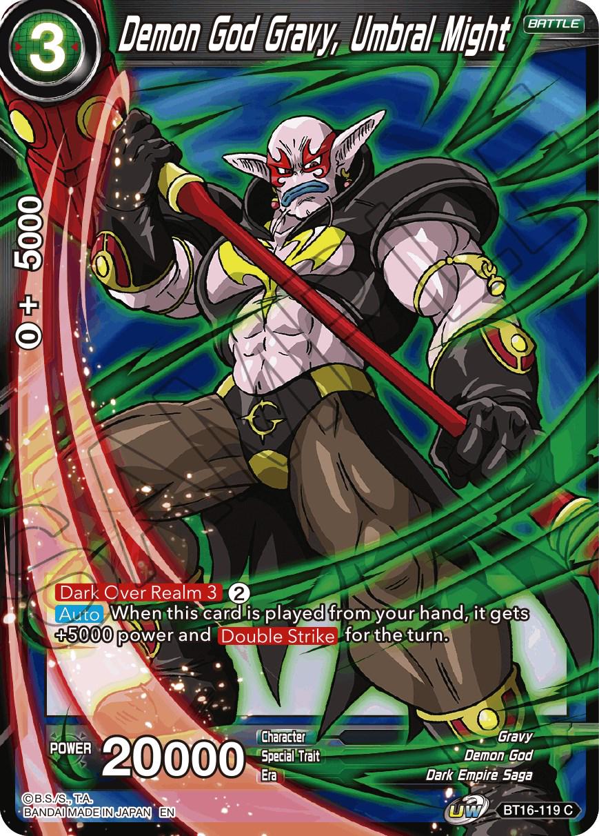 Demon God Gravy, Umbral Might BT16-119