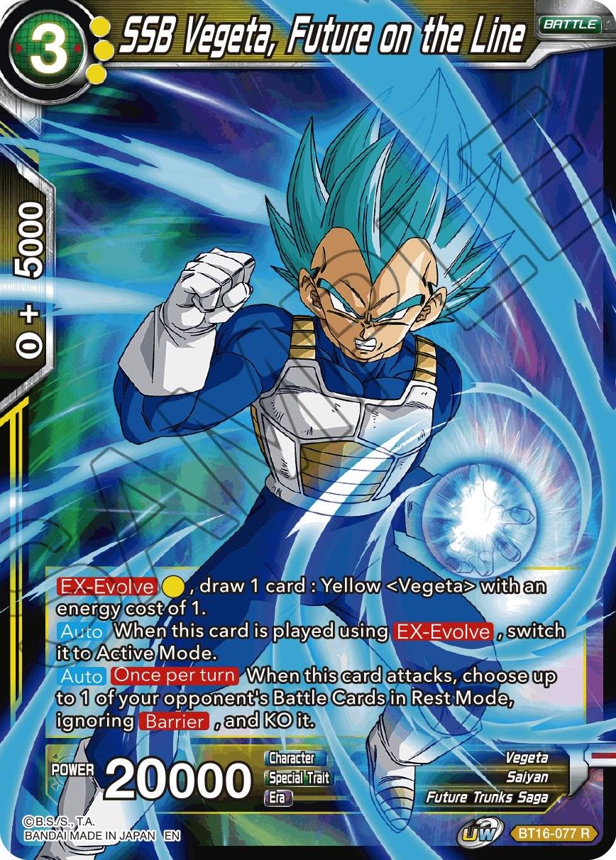 SSB Vegeta, Future on the Line BT16-077