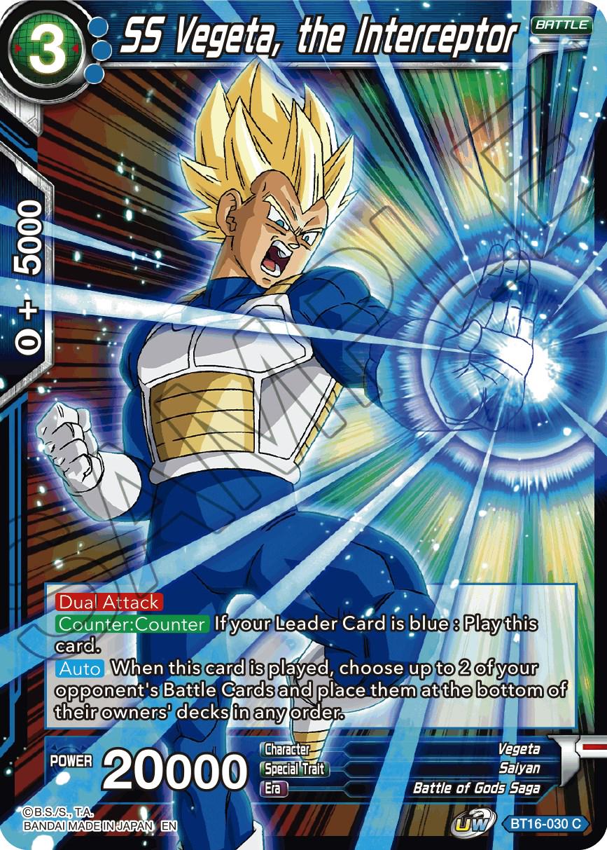 SS Vegeta, the Interceptor BT16-030