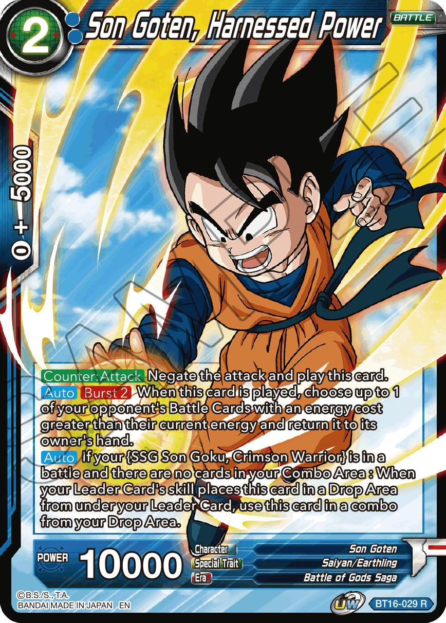 Son Goten, Harnessed Power BT16-029
