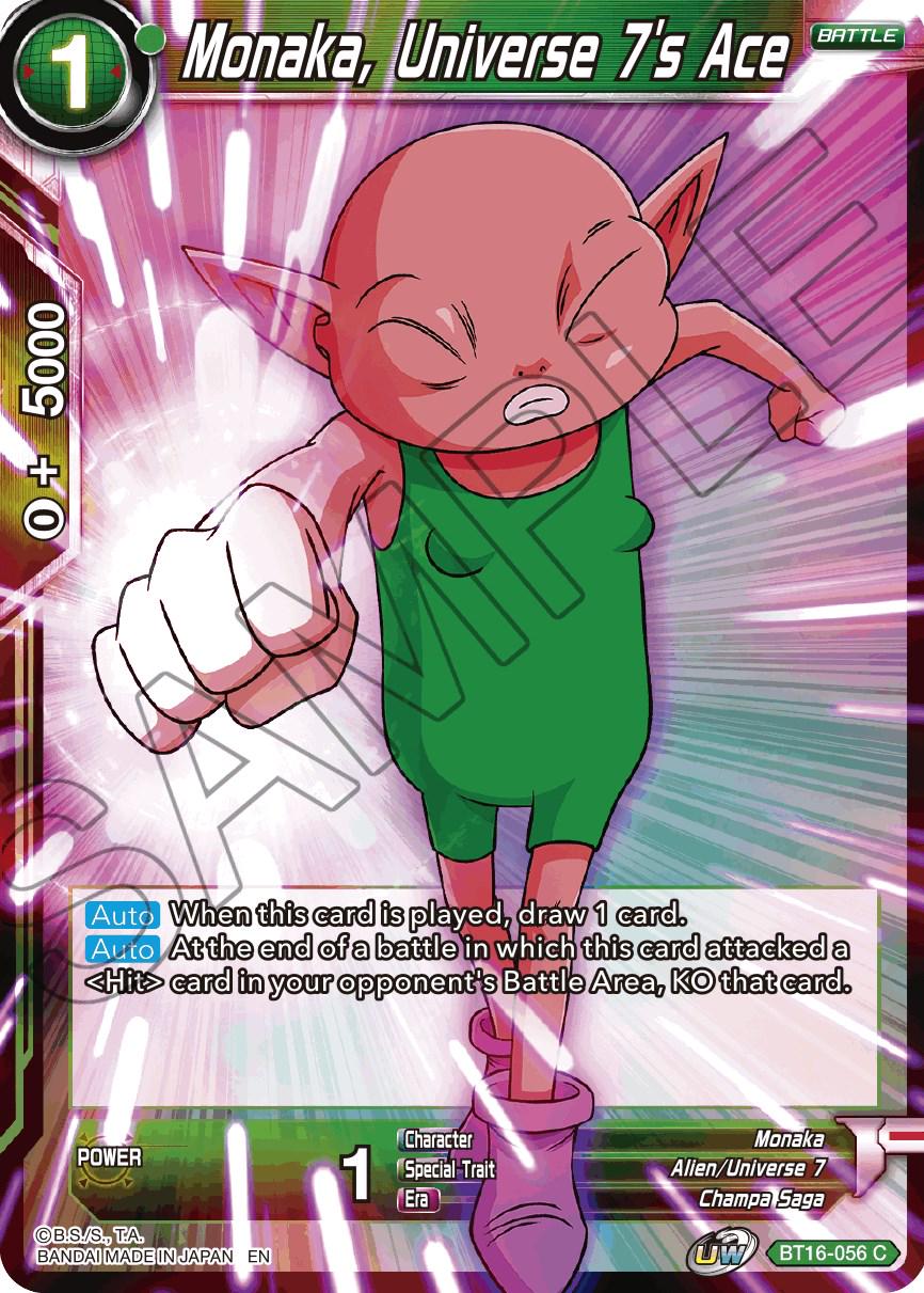 Monaka, Universe 7's Ace BT16-056