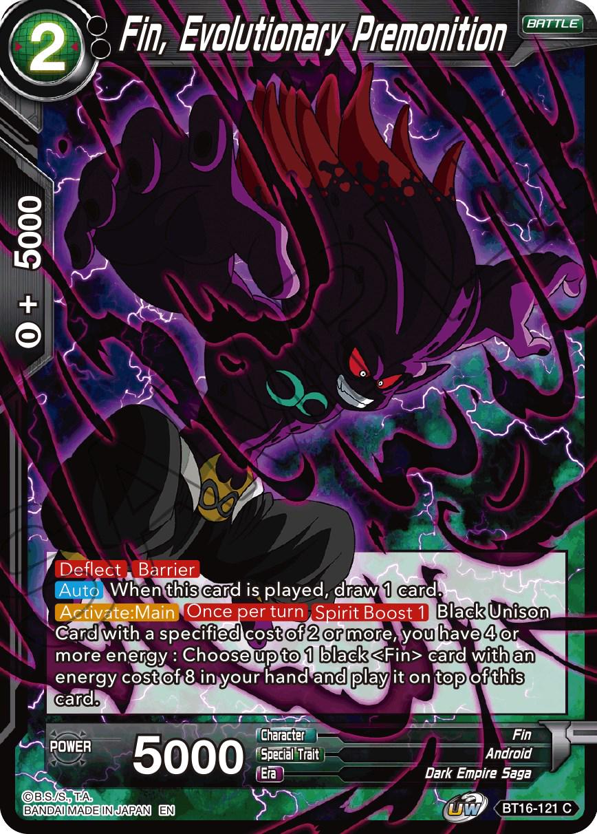 Fin, Evolutionary Premonition BT16-121