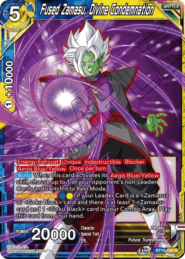 Fused Zamasu, Divine Condemnation BT16-130