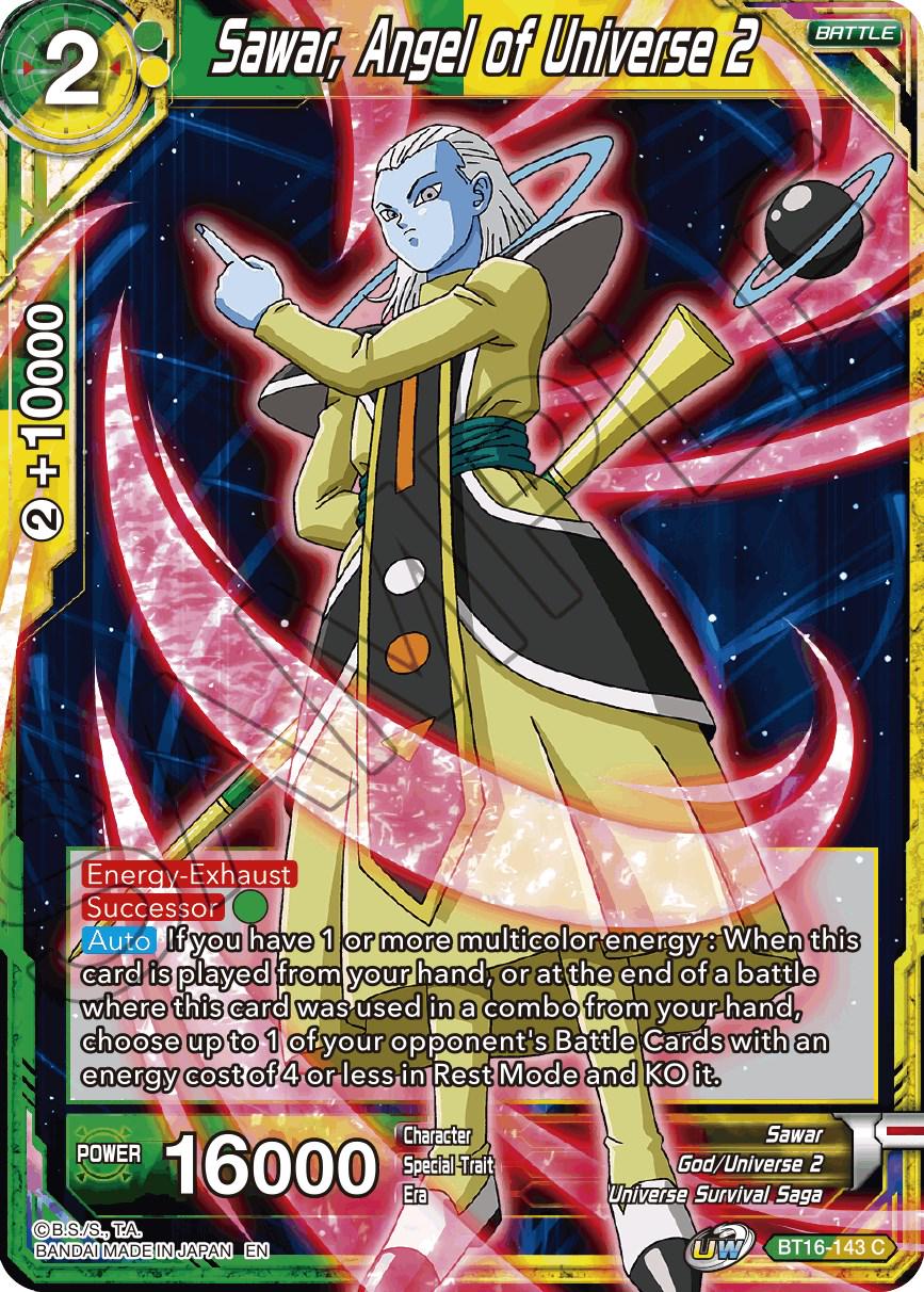 Sawar, Angel of Universe 2 BT16-143