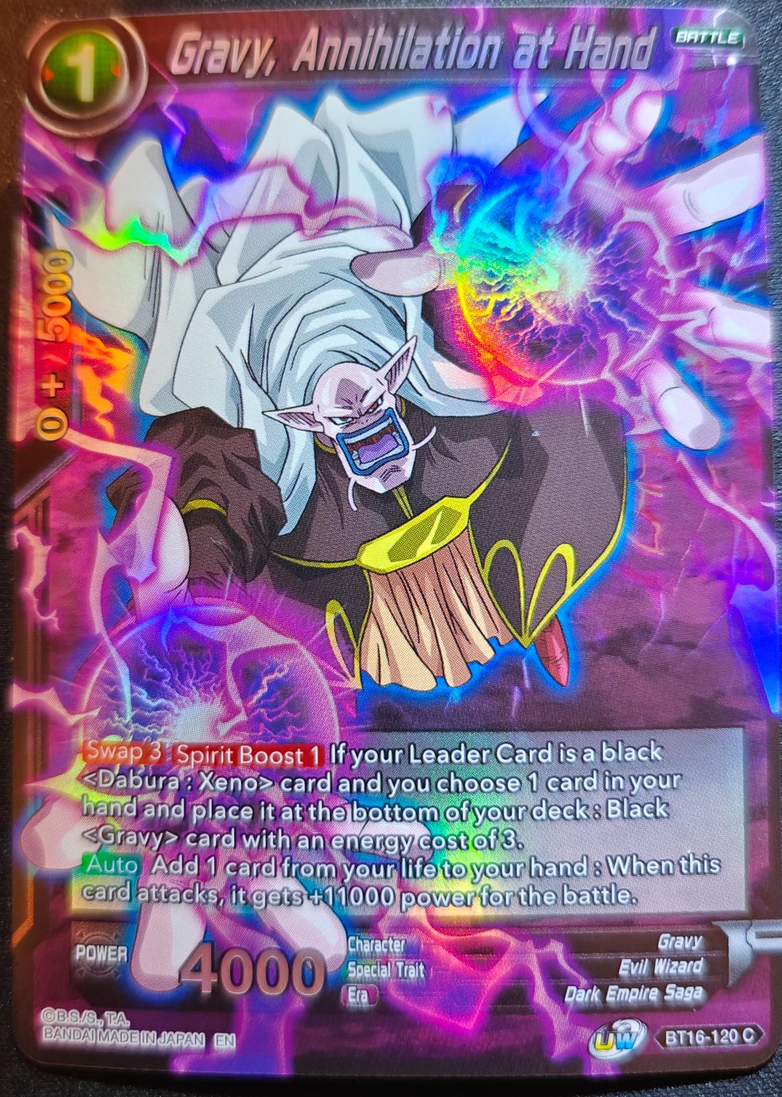 Gravy, Annihilation At Hand [Foil] BT16-120