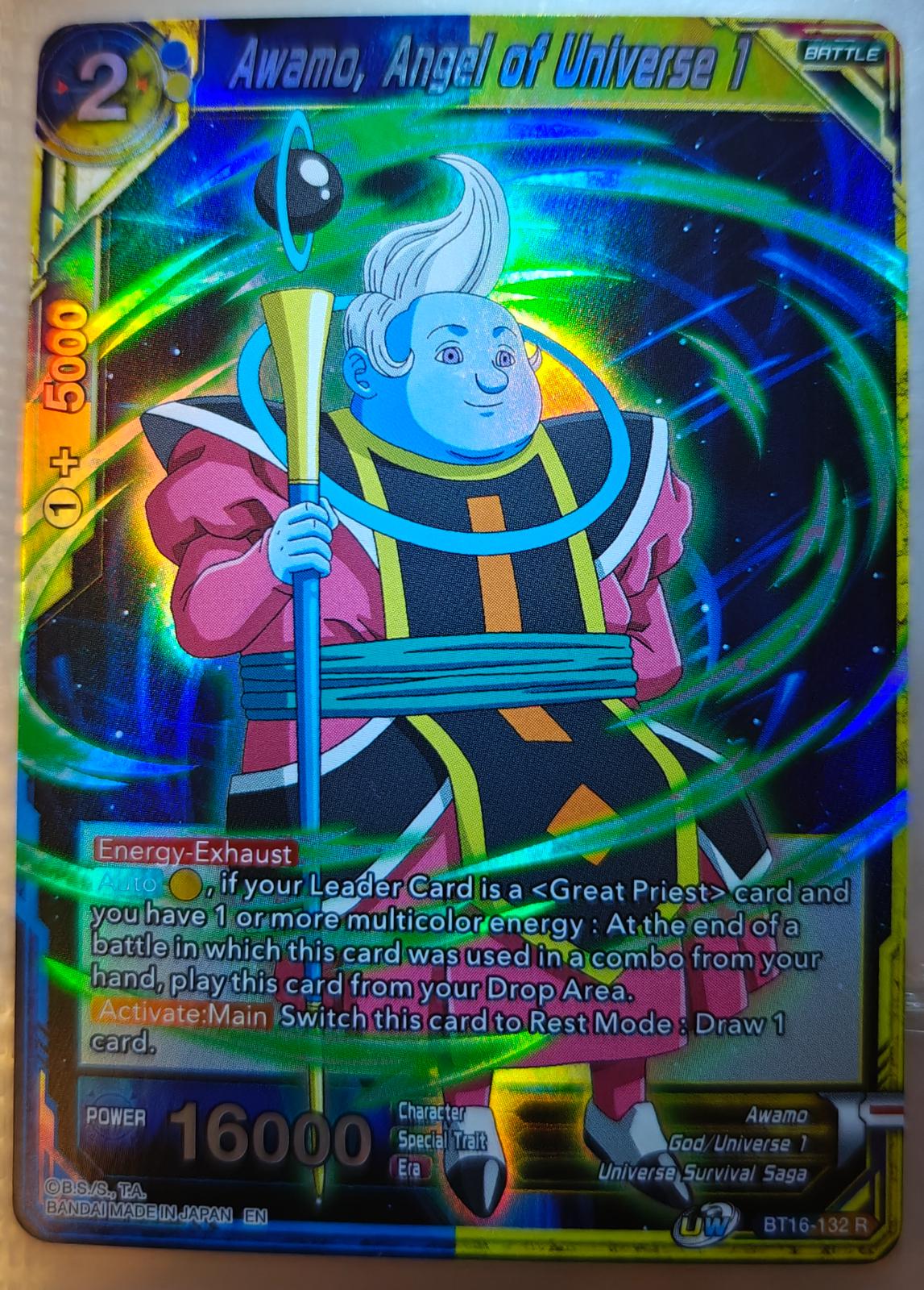 Awamo, Angel Of Universe 1 [Foil] BT16-132