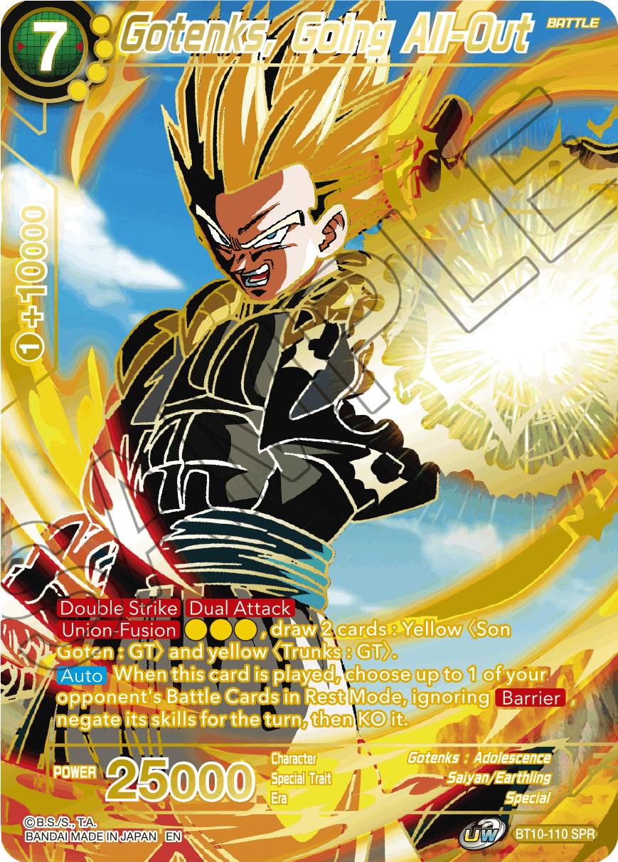 Gotenks, Going All-Out [SPR] BT10-110
