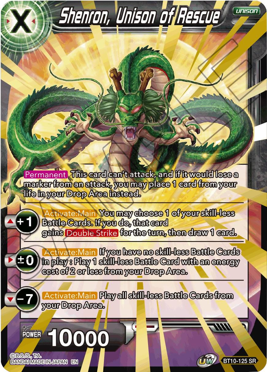 Shenron, Unison of Rescue BT10-125