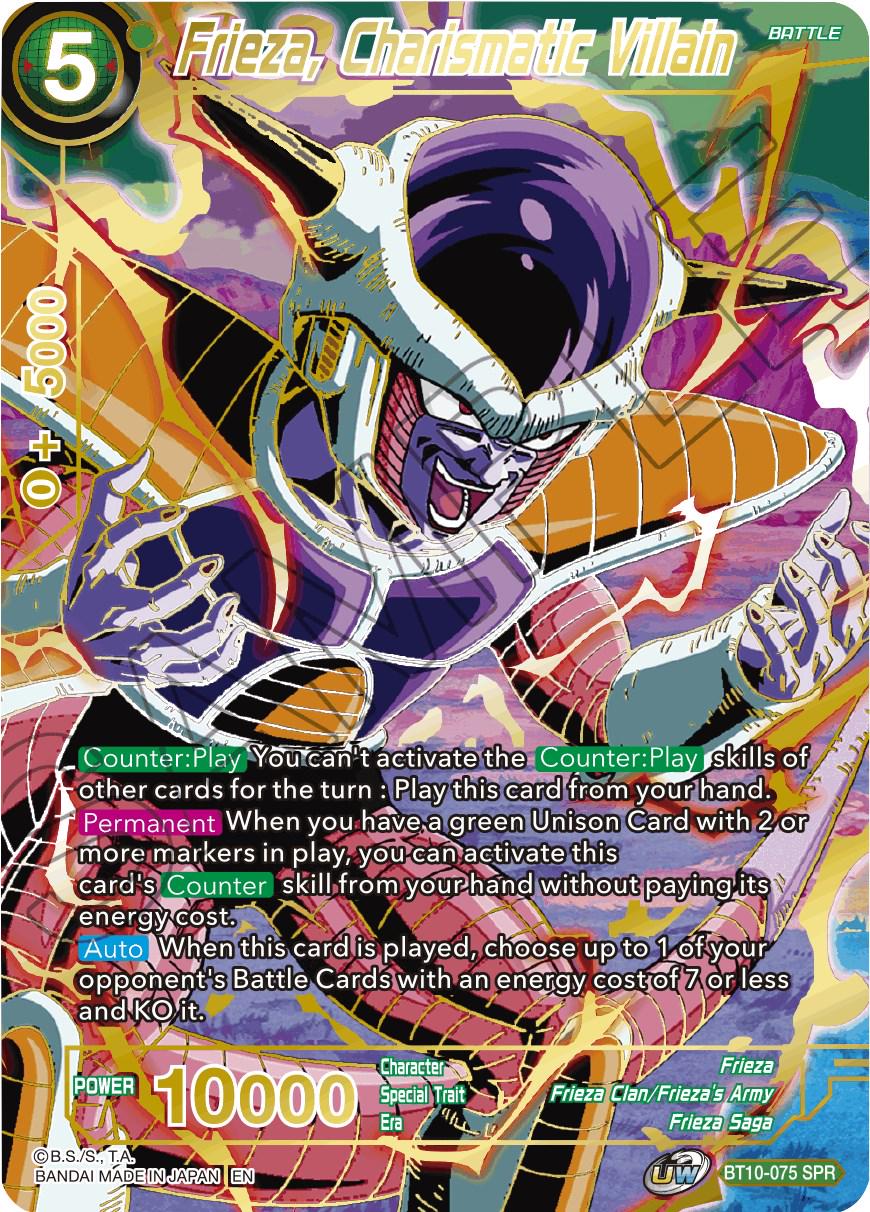 Frieza, Charismatic Villain [SPR] BT10-075