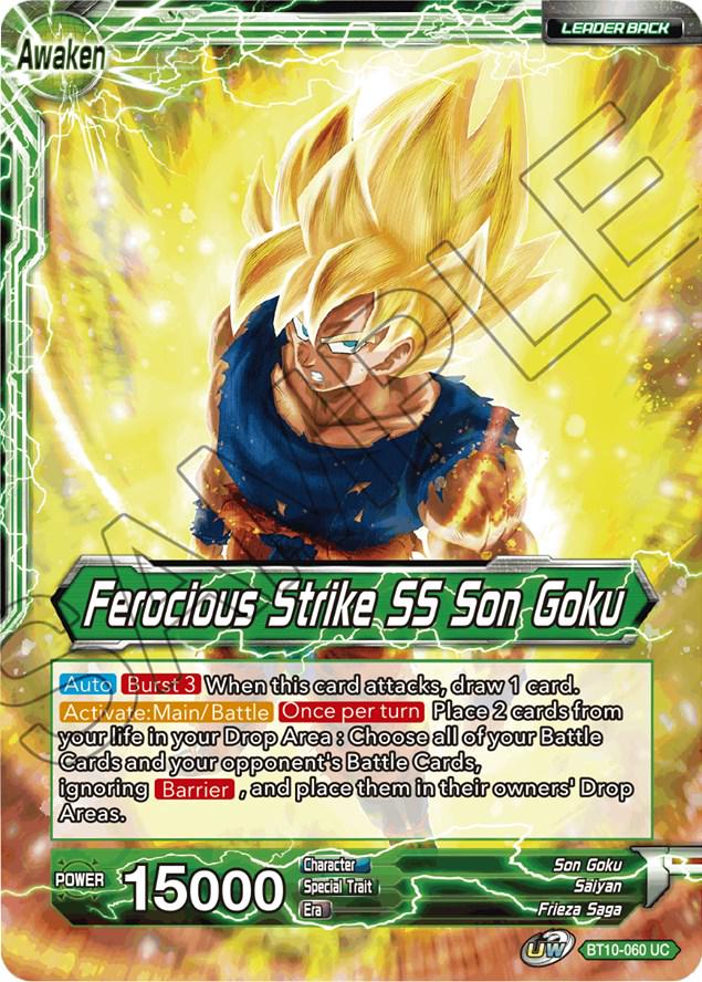Son Goku // Ferocious Strike SS Son Goku BT10-060