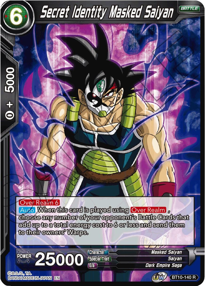 Secret Identity Masked Saiyan BT10-140