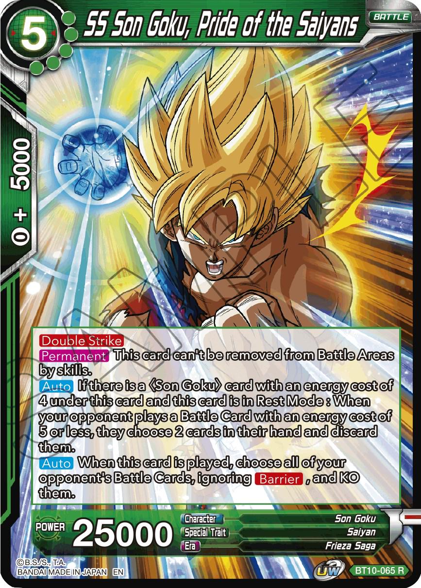 SS Son Goku, Pride of the Saiyans BT10-065