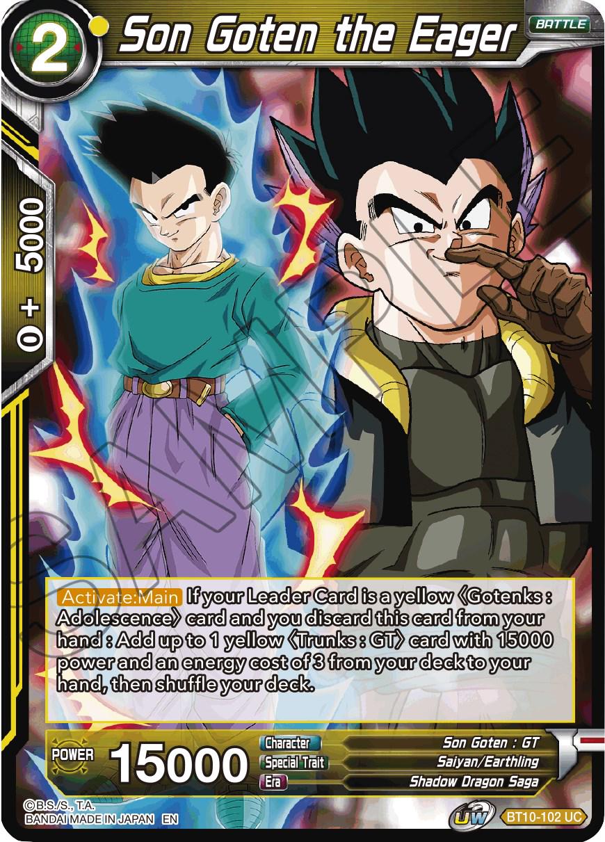 Son Goten the Eager BT10-102