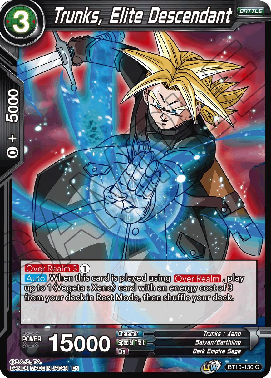 Trunks, Elite Descendant BT10-130