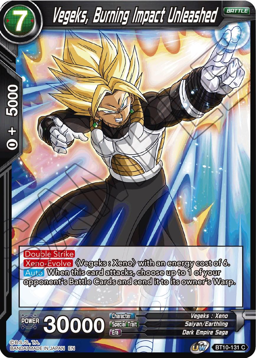 Vegeks, Burning Impact Unleashed BT10-131