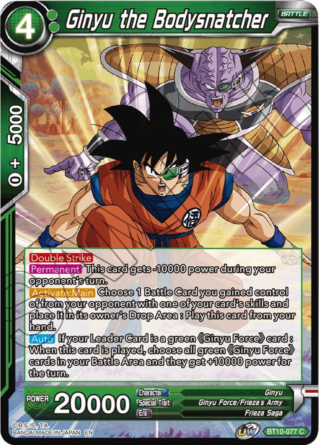 Ginyu the Bodysnatcher BT10-077