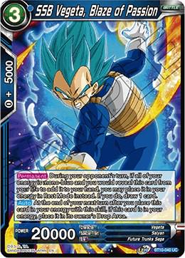 SSB Vegeta, Blaze of Passion BT10-040