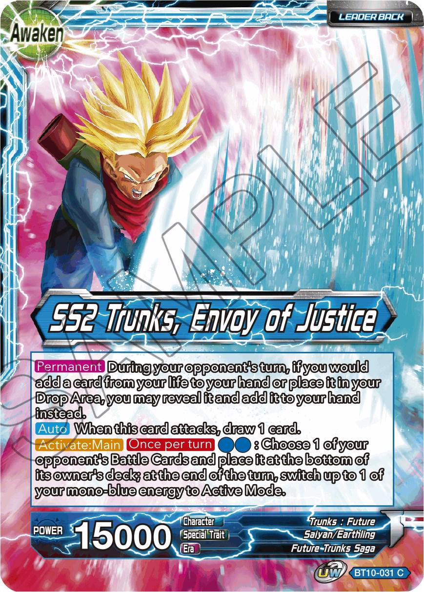 Trunks // SS2 Trunks, Envoy of Justice BT10-031