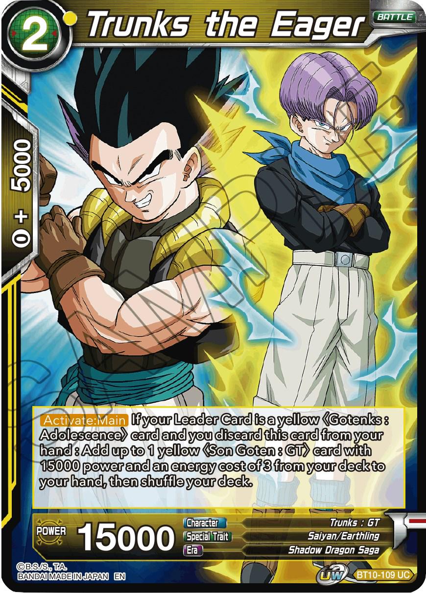 Trunks the Eager BT10-109