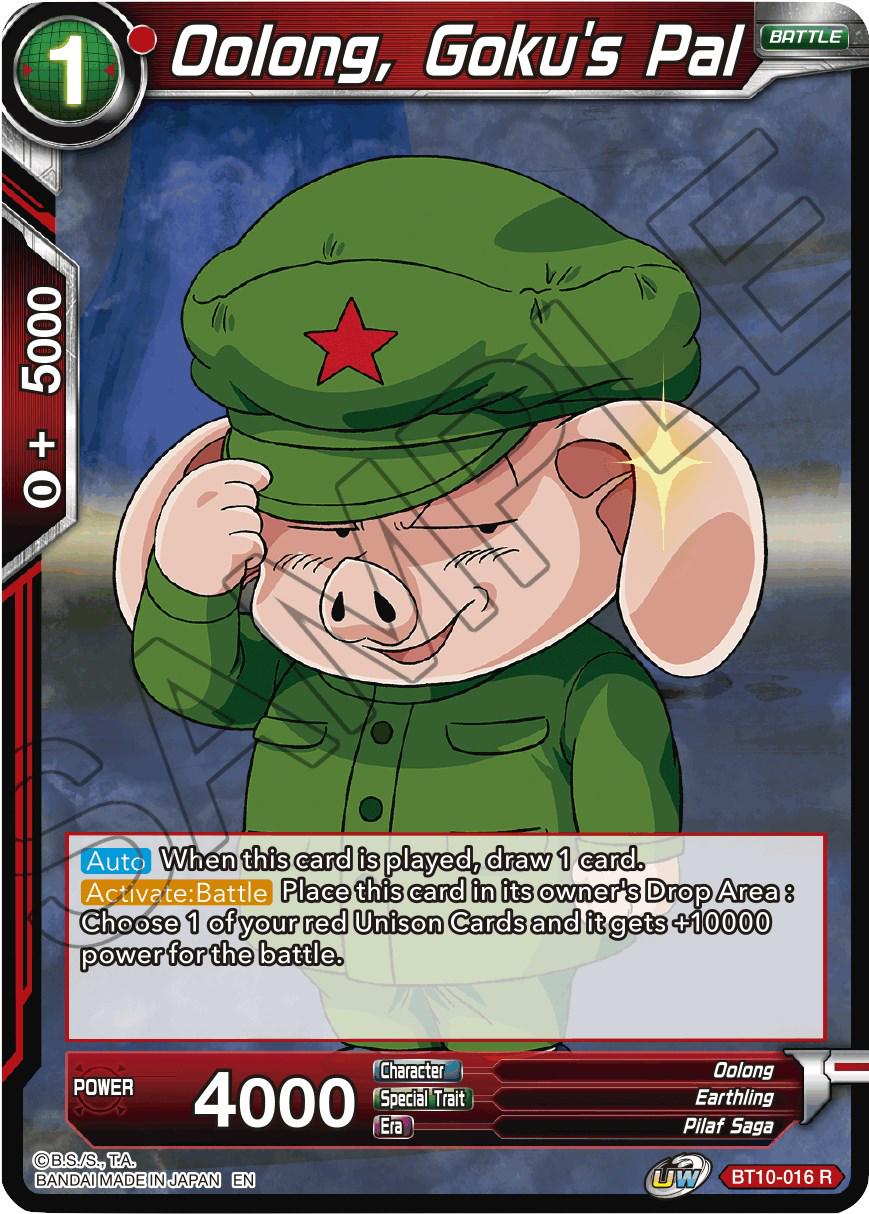 Oolong, Goku's Pal BT10-016