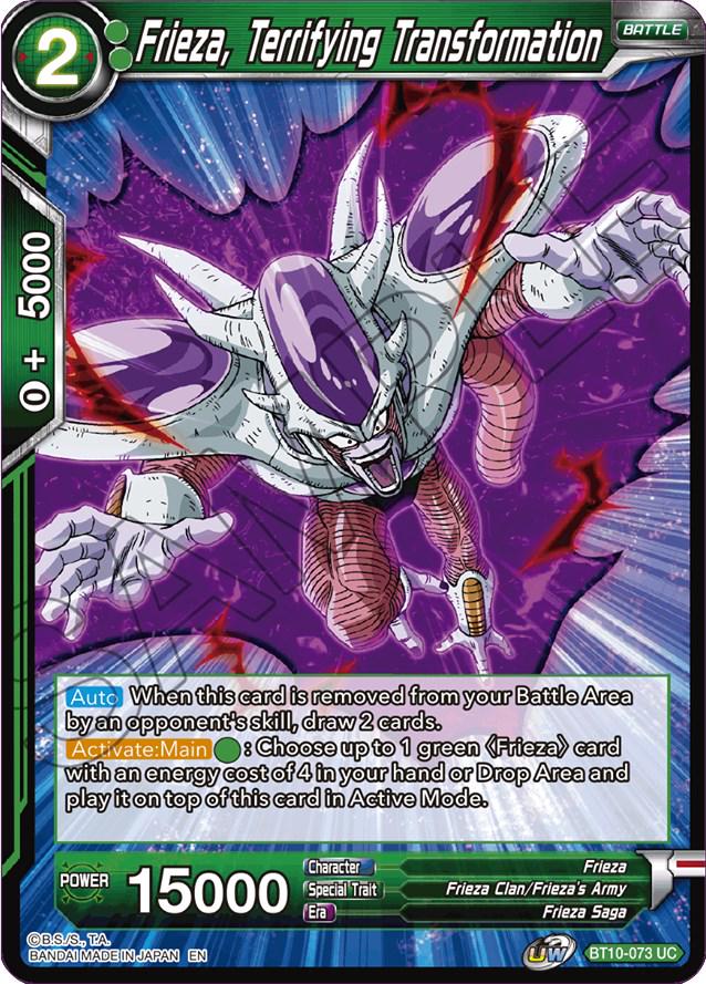 Frieza, Terrifying Transformation BT10-073