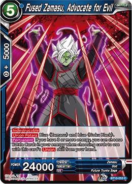 Fused Zamasu, Advocate for Evil BT10-053