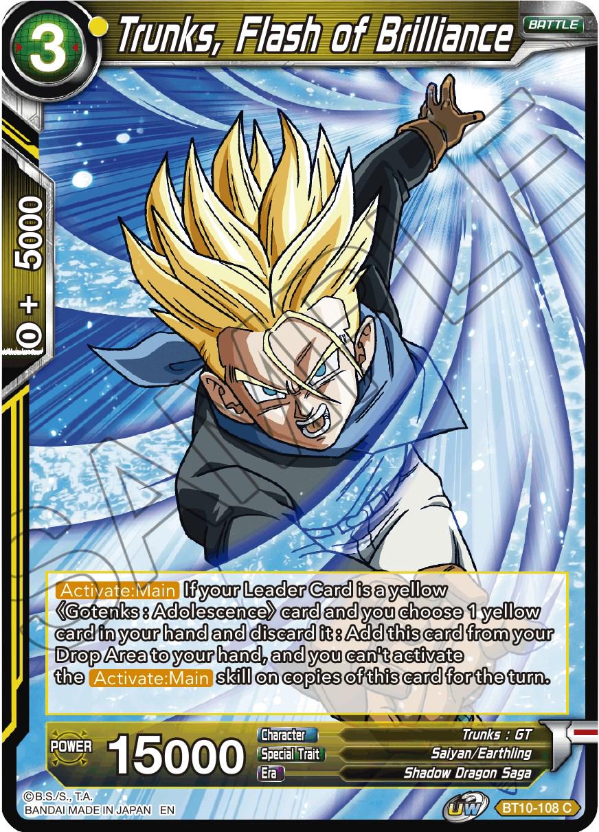 Trunks, Flash of Brilliance BT10-108