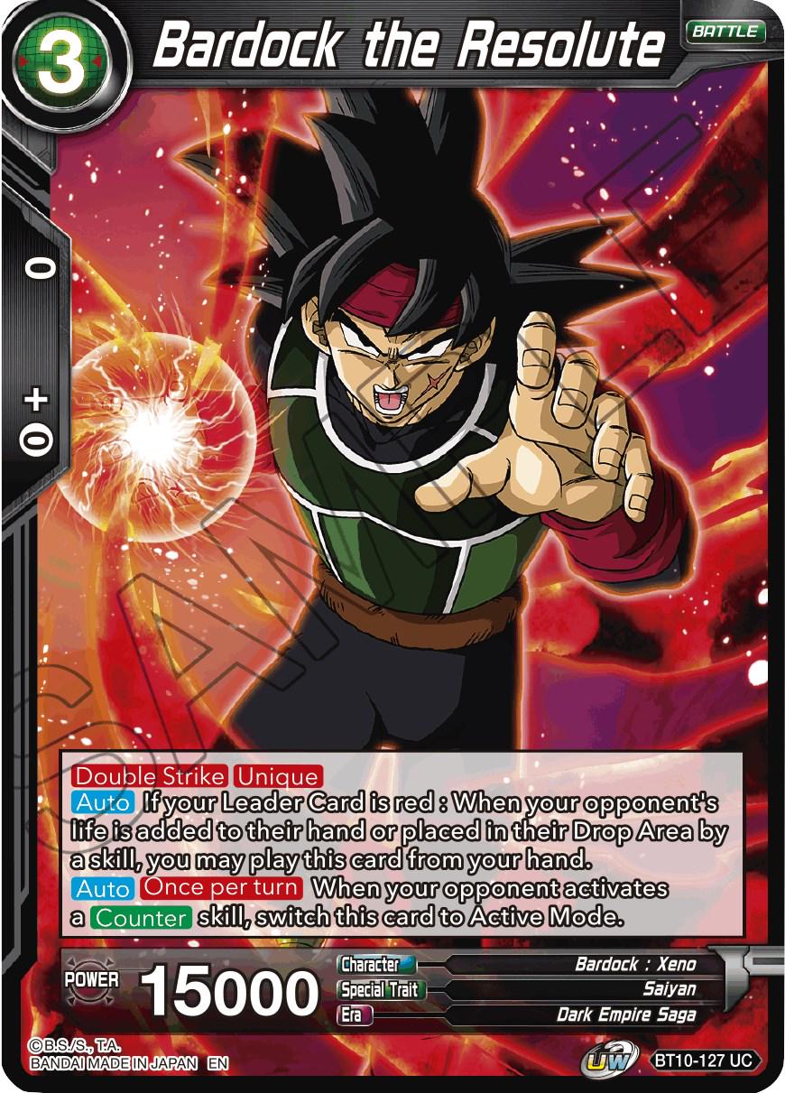 Bardock the Resolute BT10-127