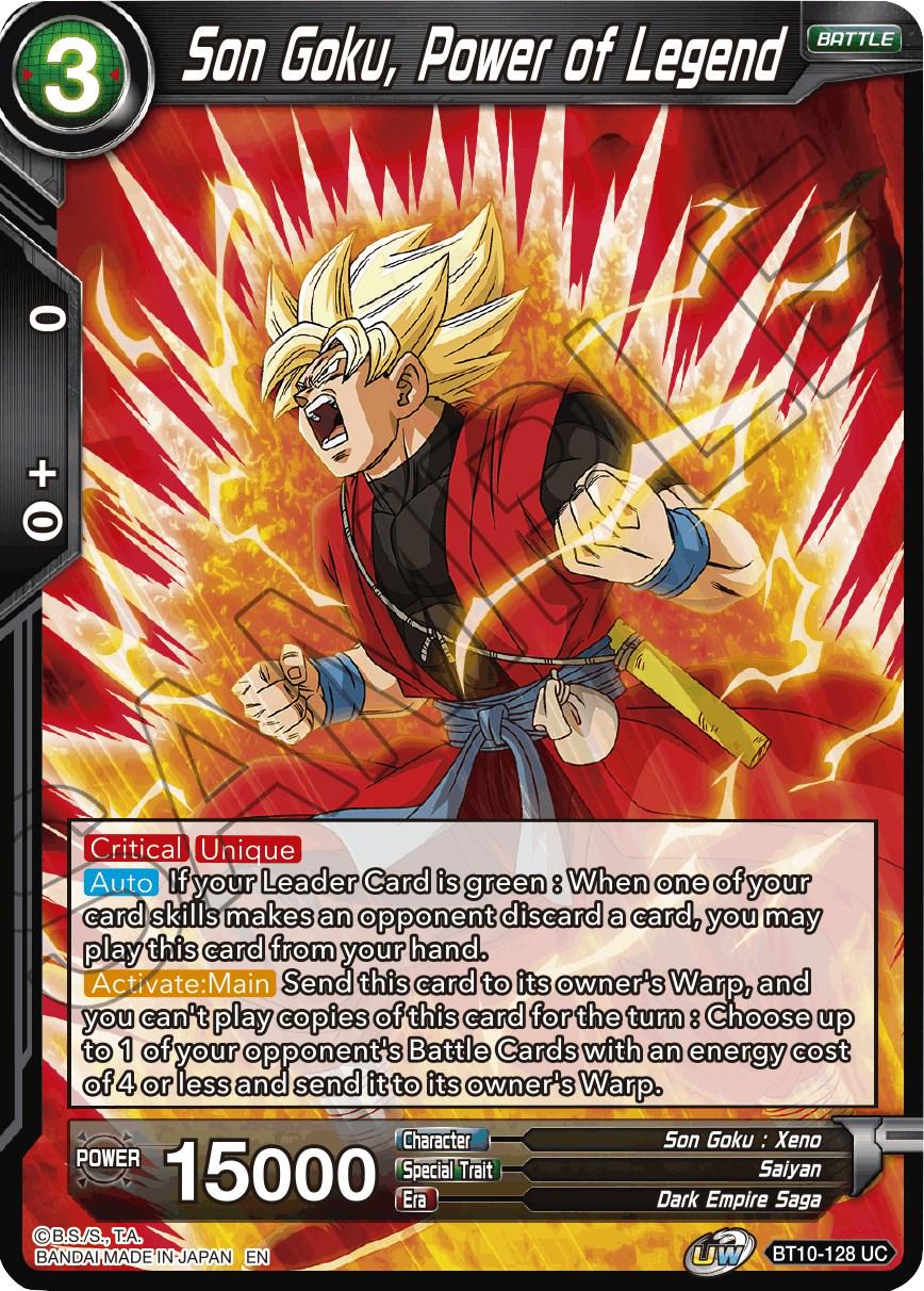 Son Goku, Power of Legend BT10-128