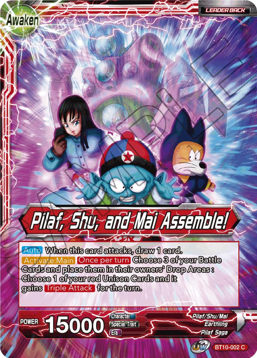 Pilaf // Pilaf, Shu, and Mai Assemble! BT10-002