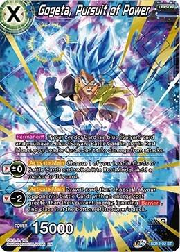 Gogeta, Pursuit of Power [Gold Stamped] SD12-02