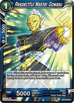 Respectful Master Gowasu BT10-049
