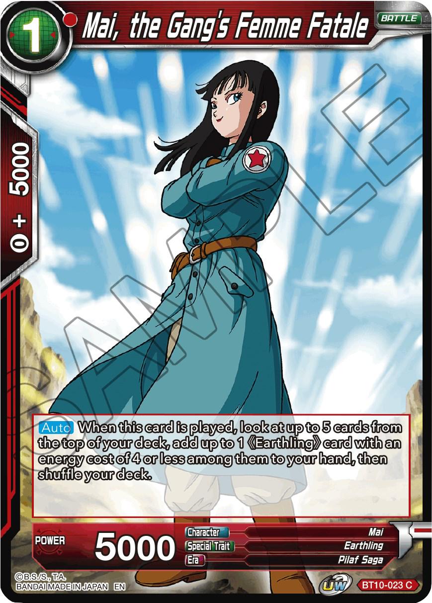 Mai, the Gang's Femme Fatale BT10-023