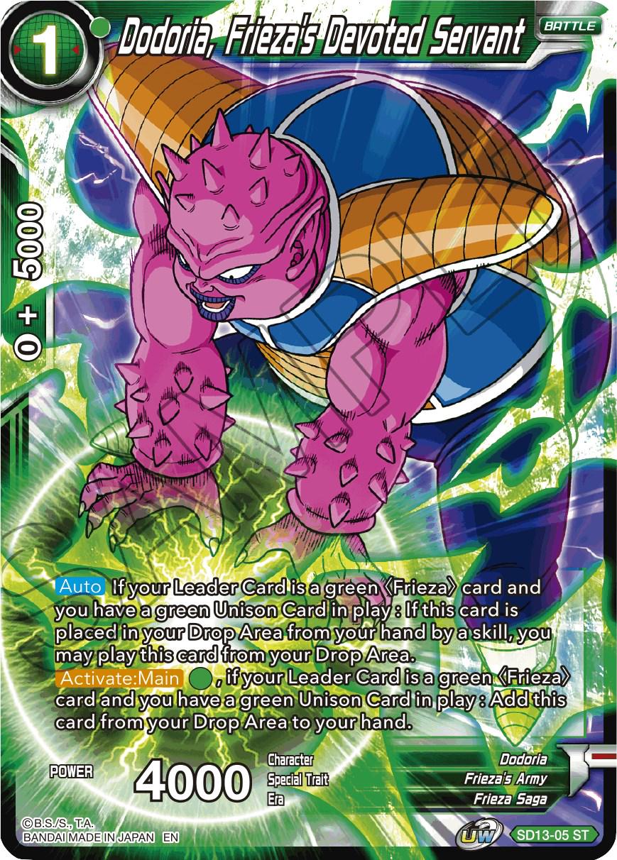 Dodoria, Frieza's Devoted Servant SD13-05