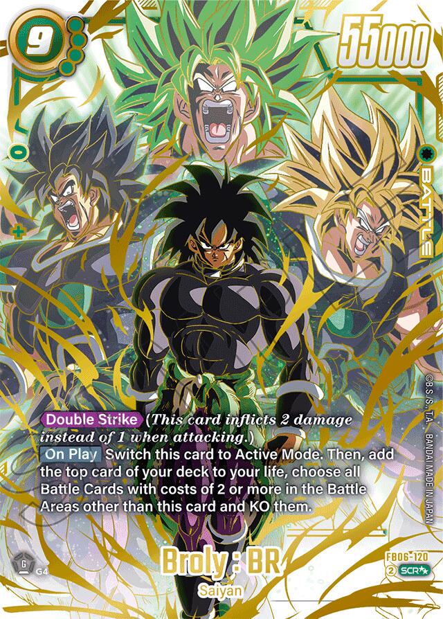 Broly : BR [Super Alternate Art] FB06-120