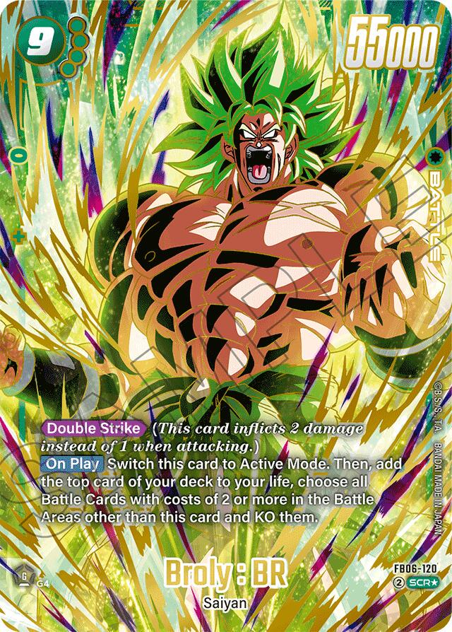 Broly : BR [Alternate Art] FB06-120