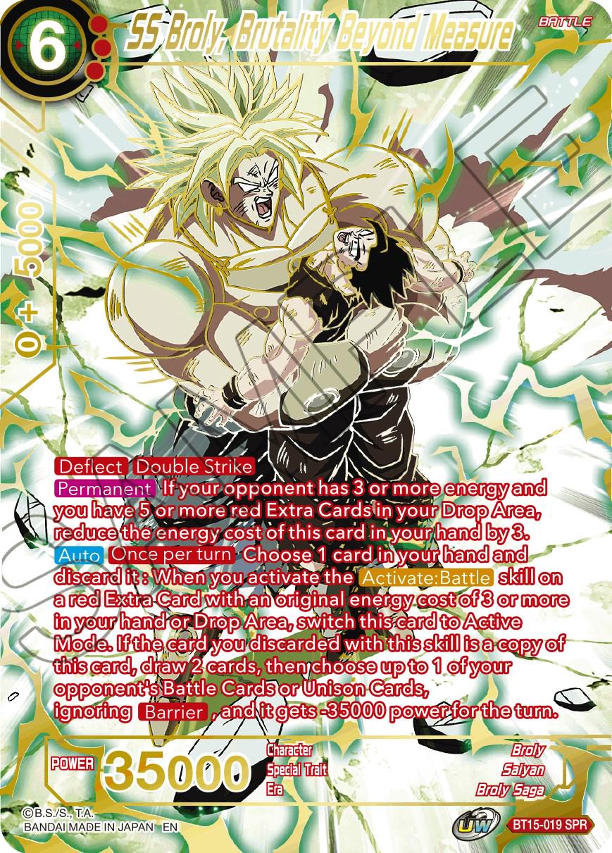 SS Broly, Brutality Beyond Measure [SPR] BT15-019